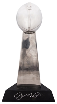 Joe Montana Autographed Vince Lombardi Replica Trophy (PSA/DNA)